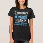 T-shirt Architecte informatique (Devant)
