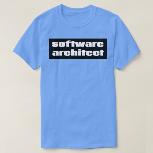T-shirt Architecte logiciel 1 (Design devant)