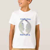 T-shirt Architecture africaine Hakuna Matata (Devant)