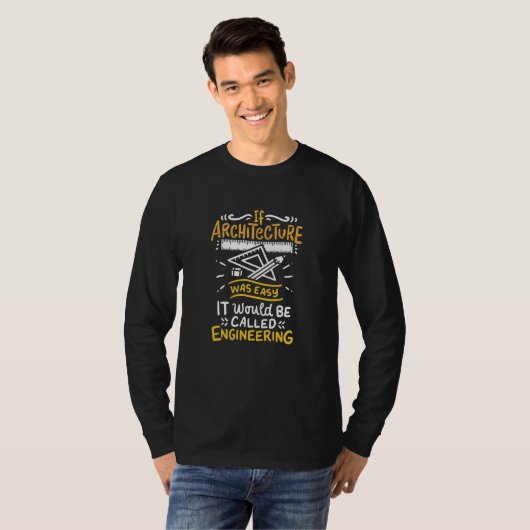 T-shirt Architecture architecturale (Devant entier)