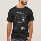 T-shirt Architecture architecture Conception de constructi (Devant)