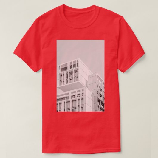T-shirt Architecture blanche (Design devant)