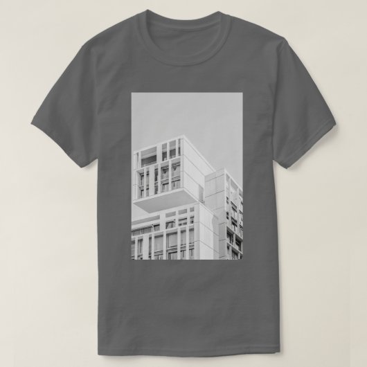 T-shirt Architecture blanche (Design devant)