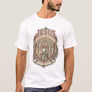 T-shirt Architecture de la cathédrale Jésus Architecture d