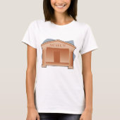 T-shirt Architecture de musée classique (Devant)