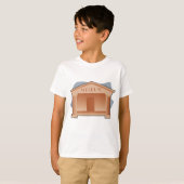 T-shirt Architecture de musée classique (Devant entier)