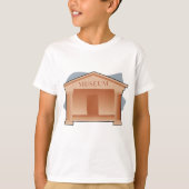 T-shirt Architecture de musée classique (Devant)