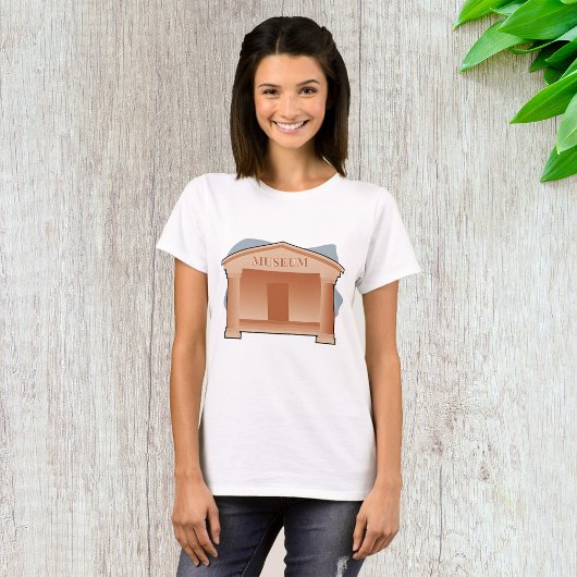 T-shirt Architecture de musée classique