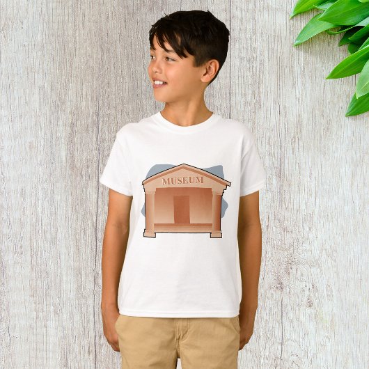 T-shirt Architecture de musée classique