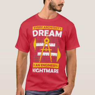 T-shirt Architecture Job Profession Architecte Don