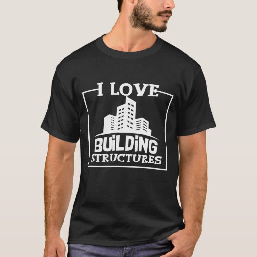 T-shirt Architecture Love Structures de construction Archi (Devant)
