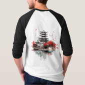 T-shirt Architecture traditionnelle chinoise - Pagode anci (Dos)