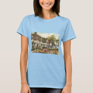 T-shirt Architecture vintage Jardin Formel Anglais Cottage