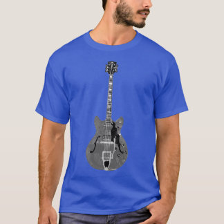 T-shirt Archtop Hollow body Guild Jazz Guitare