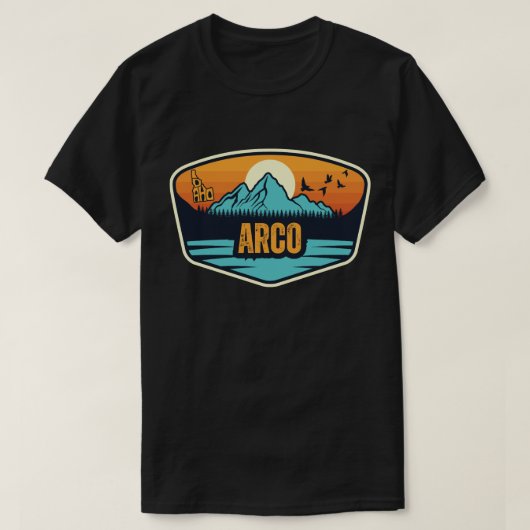 T-shirt Arco, Idaho (Design devant)