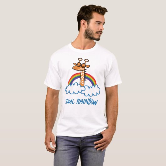 T-shirt Arco iris del alma (Devant entier)