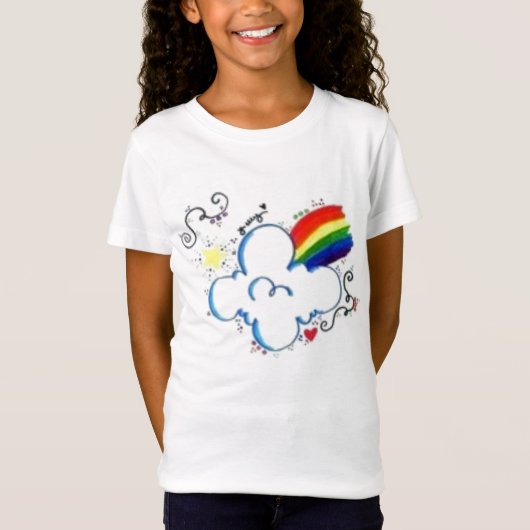 T-Shirt arcs-en-ciel (Devant)