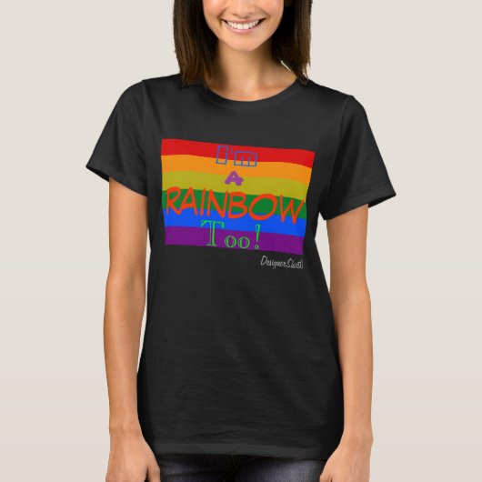 T-shirt Arcs-en-ciel (Devant)