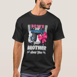 T-shirt Arcs ou brûlures à blanc Votre frère vous aime rév