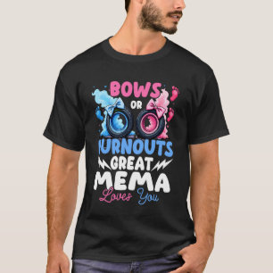 T-shirt Arcs ou Burnouts Great Mema vous aime Révélation d