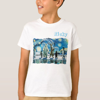 T-shirt Arctic Line Dance Boy's