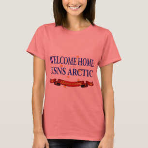 T-shirt Arctique bienvenu de la maison USNS