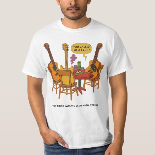 T-shirt Are you calling me a Lyre? (Devant)