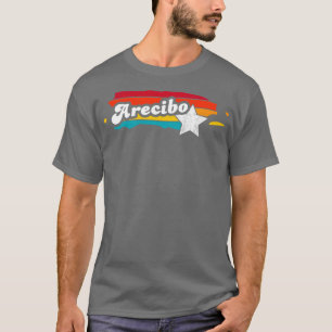 T-shirt Arecibo Porto Rico Souvenir Vintage en détresse 2