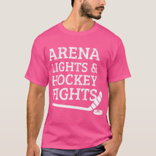 T-shirt Arena Lights Hockey FightsIce Hockey amoureux de h