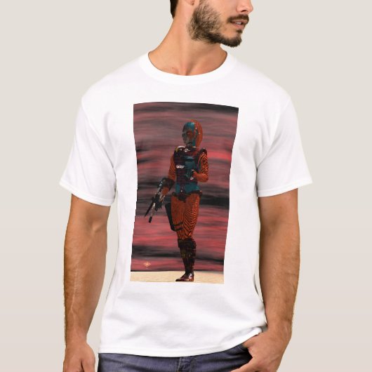 T-SHIRT ARES - CYBORG (Devant)