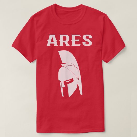 T-shirt Ares Greek GodHero Costume (Design devant)