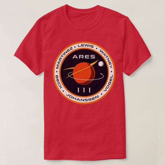 T-shirt Ares III (Design devant)