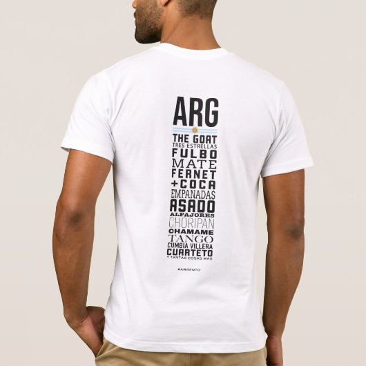 T-shirt ARG (Dos)