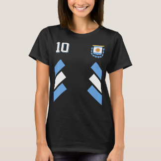 T-shirt Arge de football argentine Retro10 Football Argent