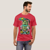 T-shirt Argent (Devant entier)