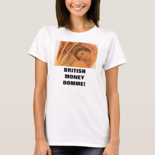 T-SHIRT ARGENT BRITANNIQUE DOMME