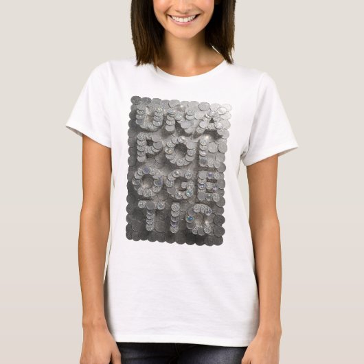 T-shirt Argent Cool UNFORGETTABLE Design sur mesure (Devant)