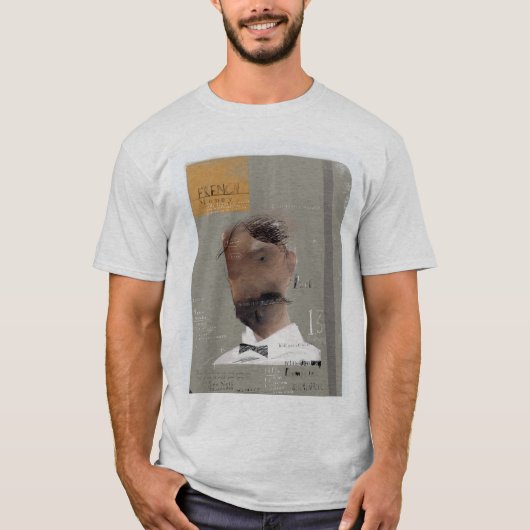 T-SHIRT ARGENT DE FRANÇAIS D'ARTICLE-COUVERTURE (Devant)