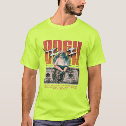T-shirt Argent et bagarres - Art graphique sur les difficu (Devant)