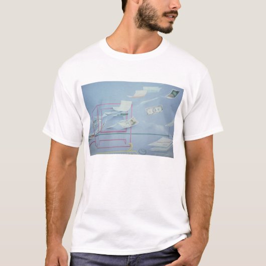 T-shirt Argent exécutif I (Devant)