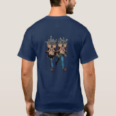 T-shirt Argent Heist Comic (Dos)