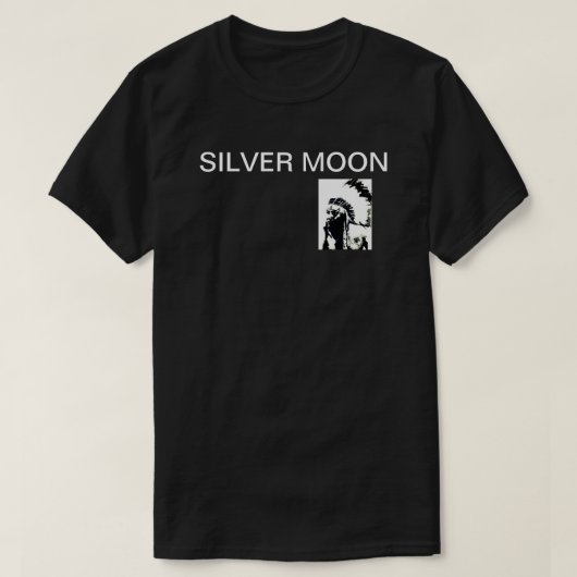T-SHIRT ARGENT MOON T SHIRT (Design devant)