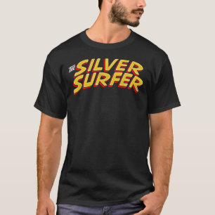 T-shirt Argent Surfer - Titre Classique - Sale Essentiel T