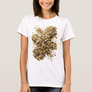 T-shirt Argent vif ART ABSTRAIT Dessin abstrait v2