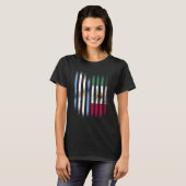 T-shirt Argentina Flag Mexico Grown Country Flags Stripes (Devant entier)