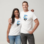 T-shirt Argentina Mustache (Unisexe)
