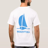 T-shirt Argentine - Bateau (Dos)