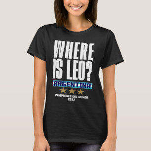 T-shirt Argentine Champions du Monde