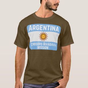 T-shirt Argentine Comodoro Rivadavia LDS Mormon Mission