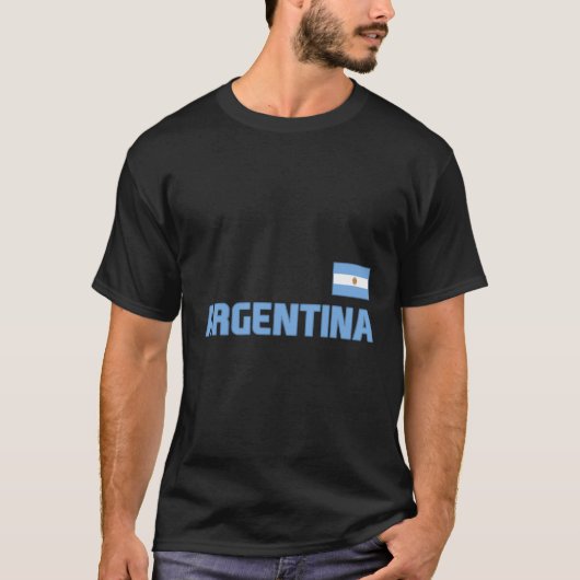 T-shirt Argentine Drapeau Argentino Pride International Co (Devant)